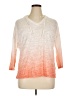 SONOMA life + style Orange Pullover Sweater Size XL - photo 1