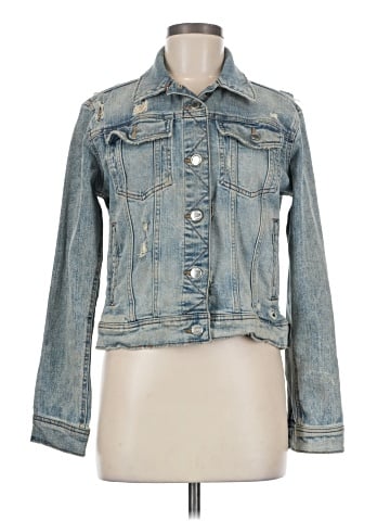 Zara Basic Denim Jacket (view 1)
