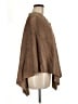 Theory 100% Leather Brown Poncho Size M - photo 4