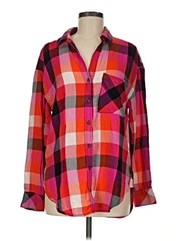 Sanctuary Long Sleeve Button-Down Shirt (view 1)