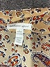 Ambiance Apparel 100% Polyester Paisley Gold Sleeveless Blouse Size L - photo 7