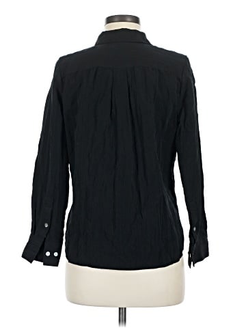 Madewell Crinkled Button-Up Shirt (view 2)