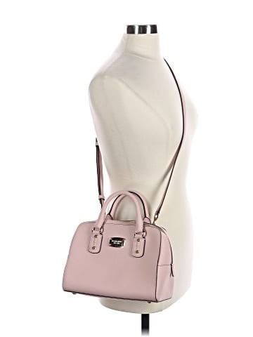 MICHAEL Michael Kors Leather Satchel (view 2)