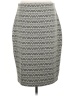Express Graphic Gray Formal Skirt Size M - photo 2