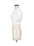 Mable White Short Sleeve Blouse Size S - photo 5