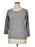 James Perse 100% Cotton Solid Gray Sweatshirt Size XL (4) - photo 1