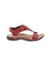 Taos 100% Leather Red Sandals Size 6 - photo 1