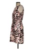 Gap Animal Print Brown Cocktail Dress Size 4 Petite - photo 5