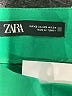 Zara Solid Green Shorts Size XS - photo 3