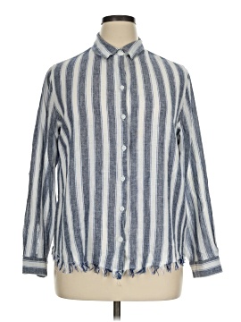 Beach Lunch Lounge Long Sleeve Button Down Shirt