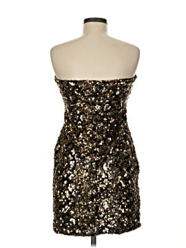 fredericks of hollywood sequin dress Fredericks of Hollywood Gold Sequin One Shoulder