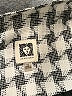 Anne Klein 100% Polyester Houndstooth Gray Blazer Size 12 - photo 6
