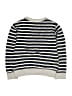 Mango Stripes Silver Pullover Sweater Size 5 - 6 - photo 2