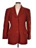 Ann Taylor Burgundy Wool Blazer Size 10 - photo 1