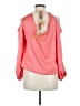 Monaco 100% Polyester Pink Long Sleeve Blouse Size M (estimated) - photo 2