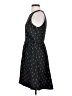 Maison Jules 100% Polyester Argyle Black Casual Dress Size 4 - photo 5