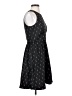 Maison Jules 100% Polyester Argyle Black Casual Dress Size 4 - photo 4