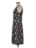 Perceptions Paisley Black Casual Dress Size M - photo 5