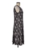 Perceptions Paisley Black Casual Dress Size M - photo 4