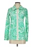 Lilly Pulitzer Print Green Track Jacket Size XS - photo 1