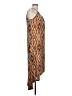 Mlle Gabrielle Print Orange Casual Dress Size L - photo 4