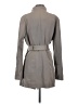 MICHAEL Michael Kors 100% Polyester Gray Green Trenchcoat Size S - photo 2