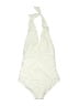 MICHAEL Michael Kors Solid Ivory One Piece Swimsuit Size 10 - photo 1
