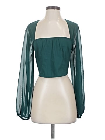 Express Long Sleeve Blouse (view 1)