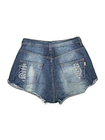 Vibrant M.I.U Denim Shorts (view 2)