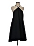 Milly Solid Black Cocktail Dress Size 4 - photo 1