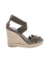 Tory Burch Brown Wedges Size 7 - photo 1