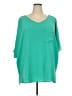 Oddi Teal 3/4 Sleeve Top Size 3XL - photo 1