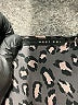 West Kei 100% Polyester Animal Print Black 3/4 Sleeve Blouse Size XL - photo 7