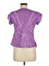 Assorted Brands Purple Short Sleeve Blouse One size - photo 2