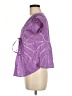 Assorted Brands Purple Short Sleeve Blouse One size - photo 5