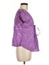 Assorted Brands Purple Short Sleeve Blouse One size - photo 4