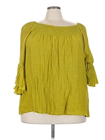 Cato 3/4 Sleeve Blouse (view 1)