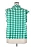 Liz Claiborne 100% Polyester Green Sleeveless Blouse Size XXL - photo 2