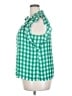 Liz Claiborne 100% Polyester Green Sleeveless Blouse Size XXL - photo 5