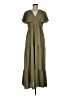 Simplee 100% Polyester Green Casual Dress Size M - photo 1