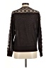 Francesca's Black Long Sleeve Blouse Size M - photo 2