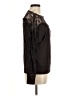 Francesca's Black Long Sleeve Blouse Size M - photo 4