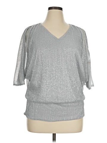 MSK 3/4 Sleeve Top (view 1)