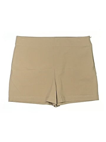 Theory Khaki Shorts (view 1)