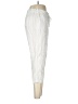 Faded Glory Solid White Linen Pants Size 8 - photo 4