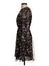 CeCe 100% Polyester Floral Black Casual Dress Size 0 - photo 5