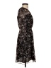 CeCe 100% Polyester Floral Black Casual Dress Size 0 - photo 4