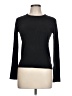 Three Dots Black Long Sleeve T-Shirt Size L - photo 1