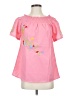 Grifflin Pink Short Sleeve Blouse Size S - photo 1