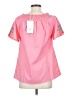 Grifflin Pink Short Sleeve Blouse Size S - photo 2